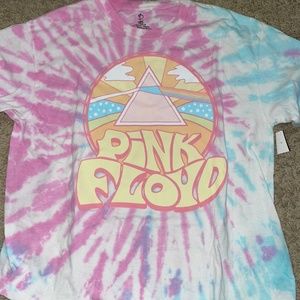 Tie Dye Pink Floyd Tshirt M